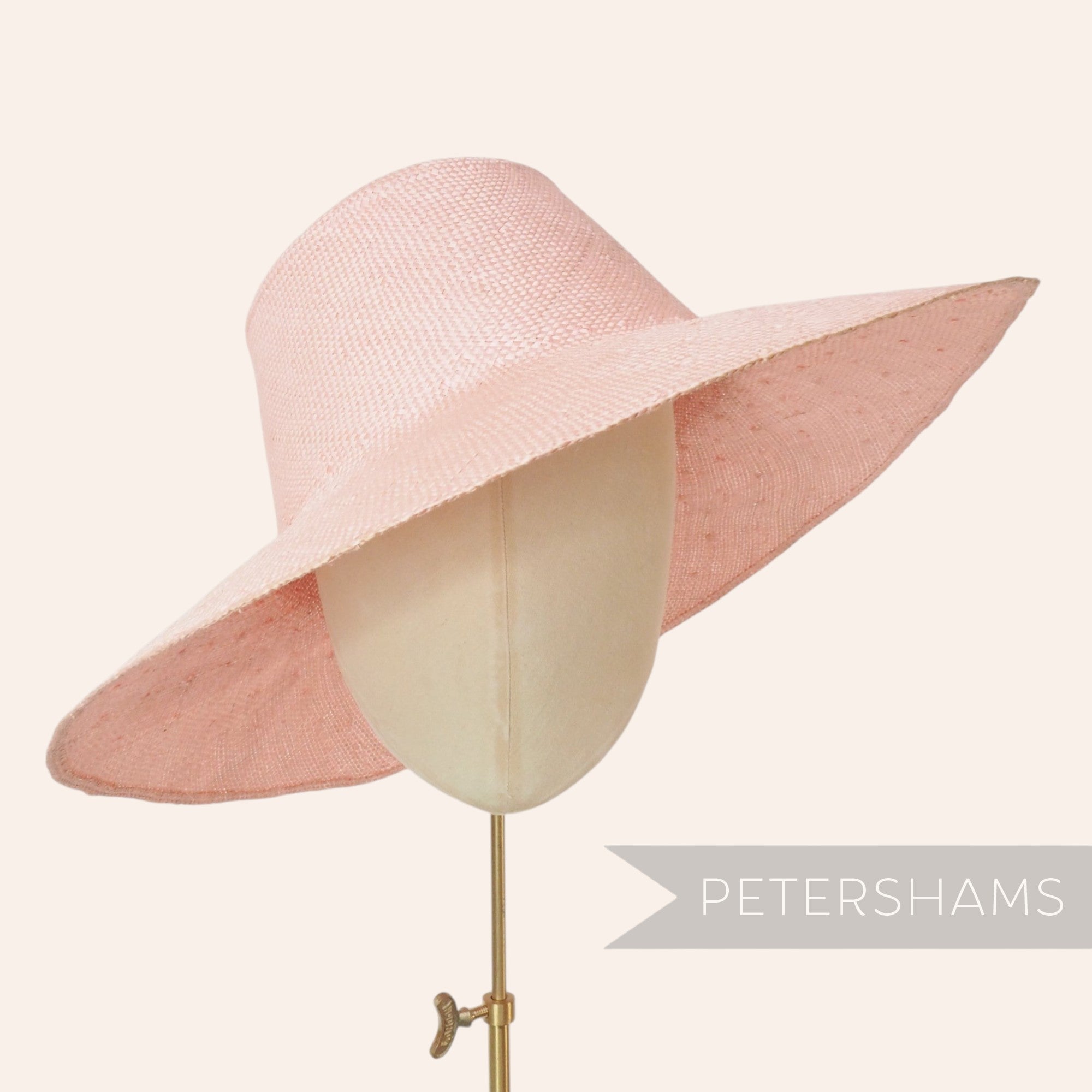 Ramie 1x1 Weave Straw Capeline Hat Body - 11"