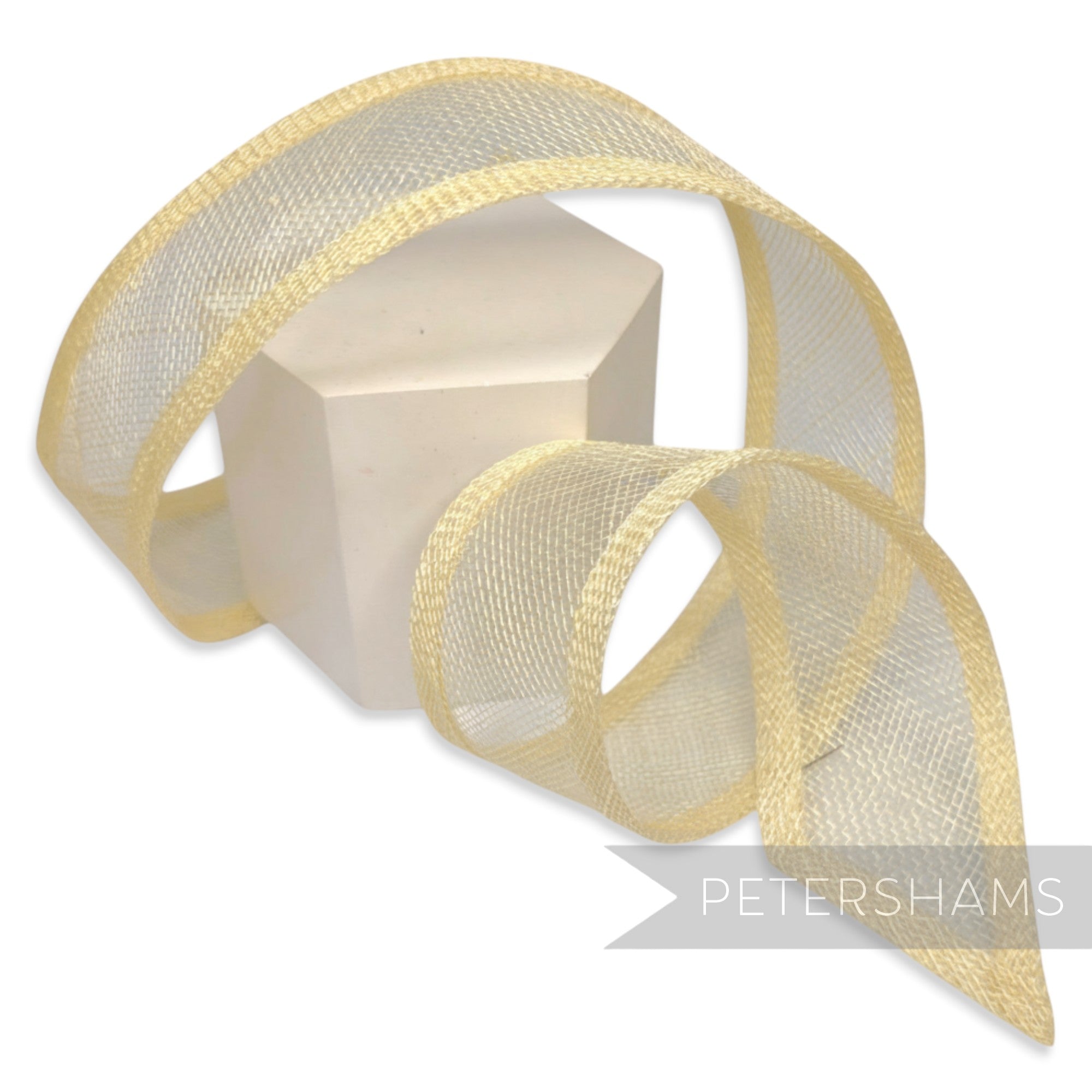 5cm Wide Sinamay Ribbon Trim