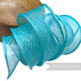 Hand Rolled Sinamay Ribbon Trim