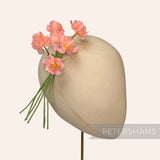 'Carla' Small Silk Vintage Hydrangea Millinery Flower Mount