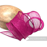 Hand Rolled Sinamay Ribbon Trim