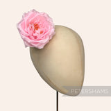 'Aileen' 9cm Vintage 1980s Silk Rose Millinery Flower Mount