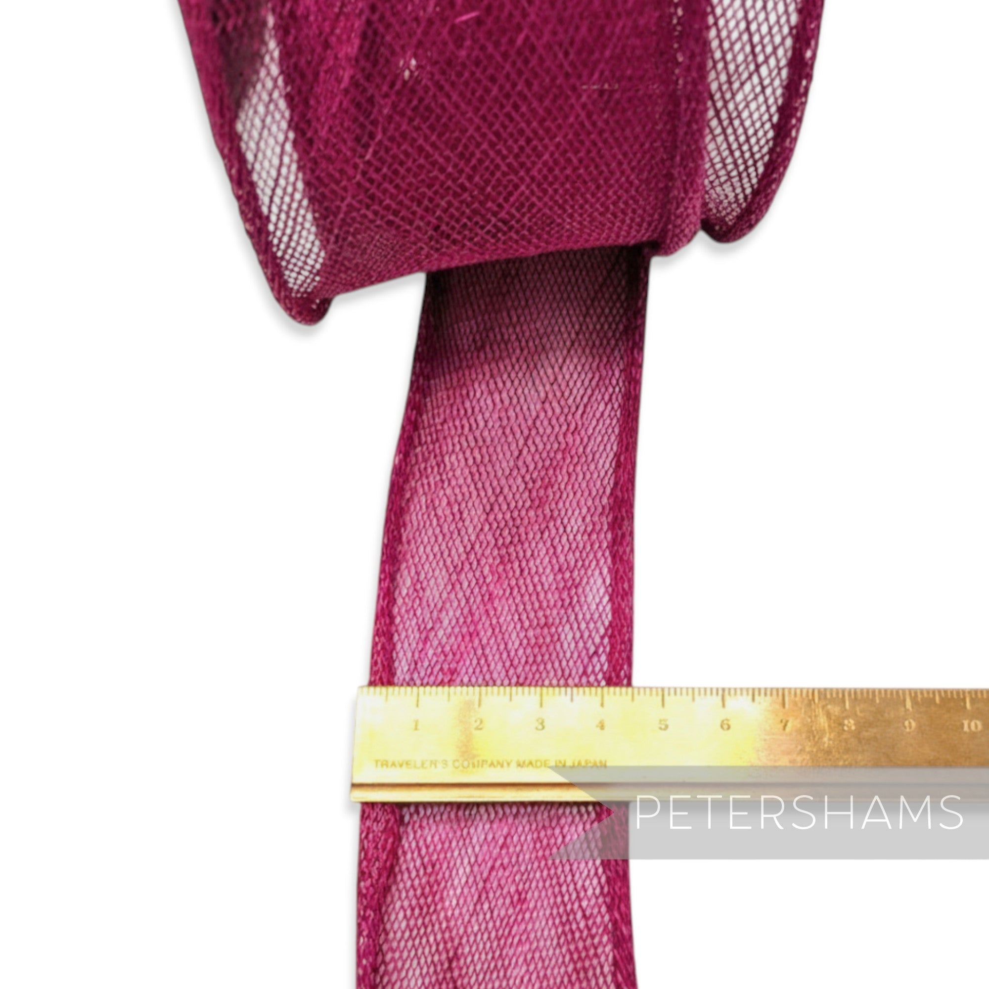 Hand Rolled Sinamay Ribbon Trim