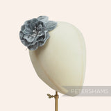 'Alice' Vintage Velvet Millinery Flower Hat Mount