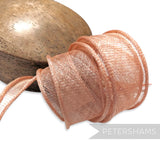 Hand Rolled Sinamay Ribbon Trim