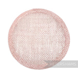 Metallic Lurex 10.5cm Round Sinamay Hat Base