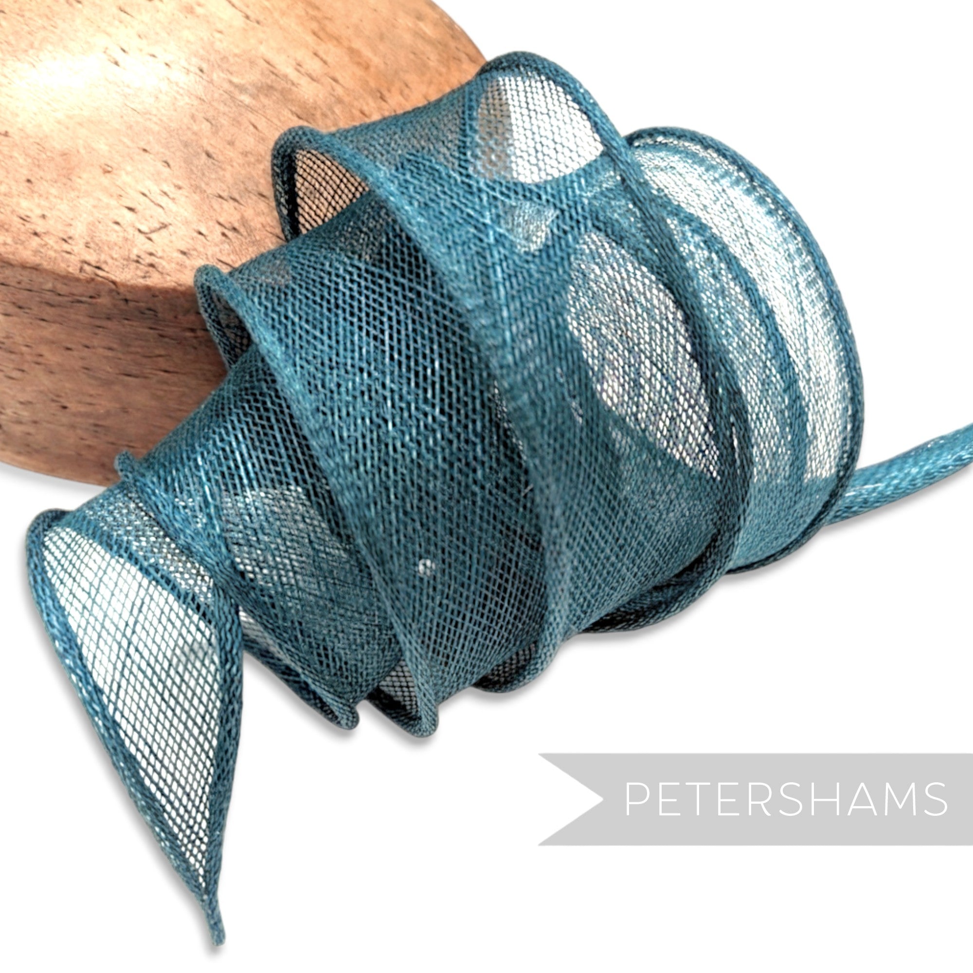 Hand Rolled Sinamay Ribbon Trim