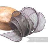 Hand Rolled Sinamay Ribbon Trim