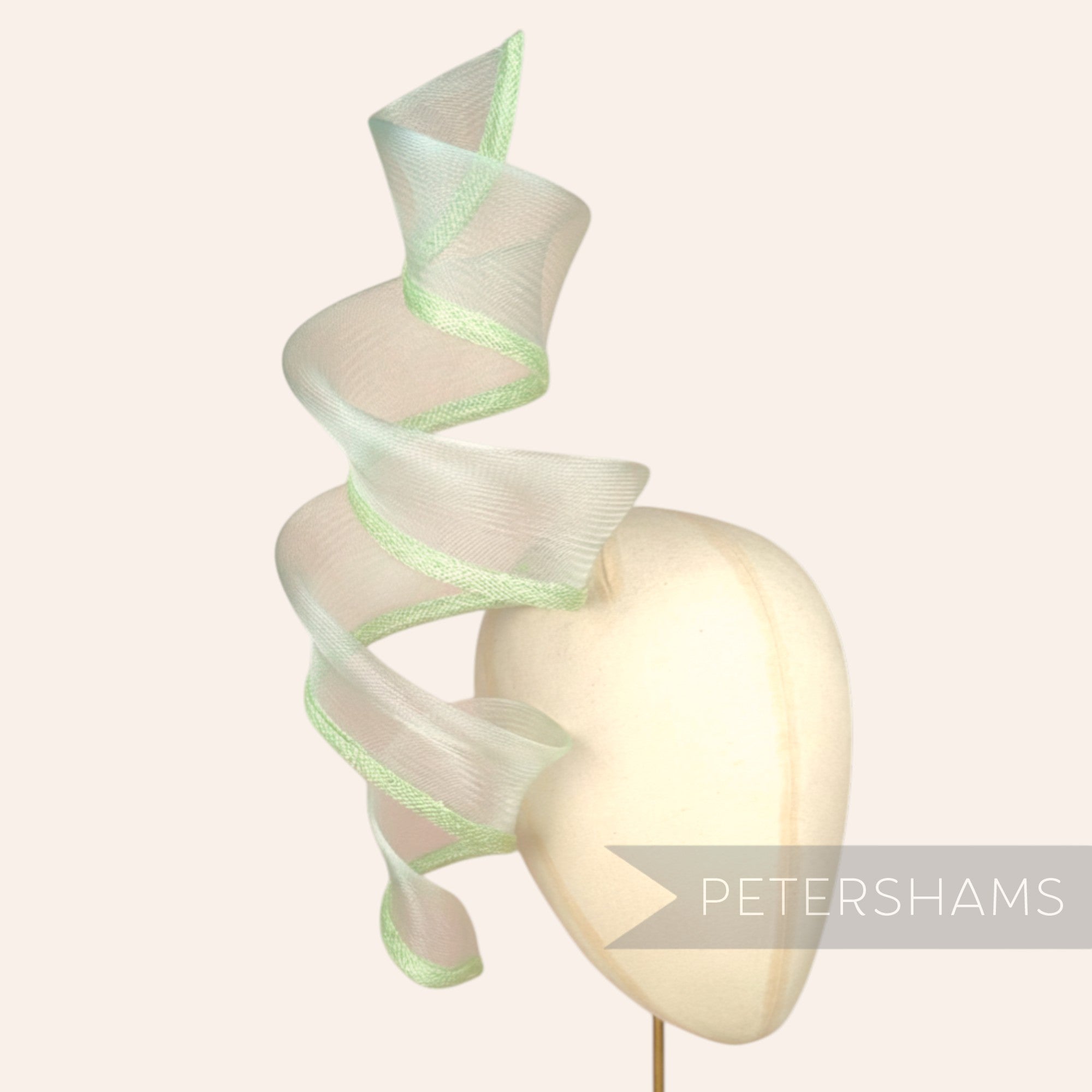 88cm Long Shapeable Crin and Sinamay Wired Hat Trim