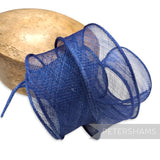 Hand Rolled Sinamay Ribbon Trim