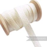 1cm wide Sinamay Bias Binding Strip - 1.6m