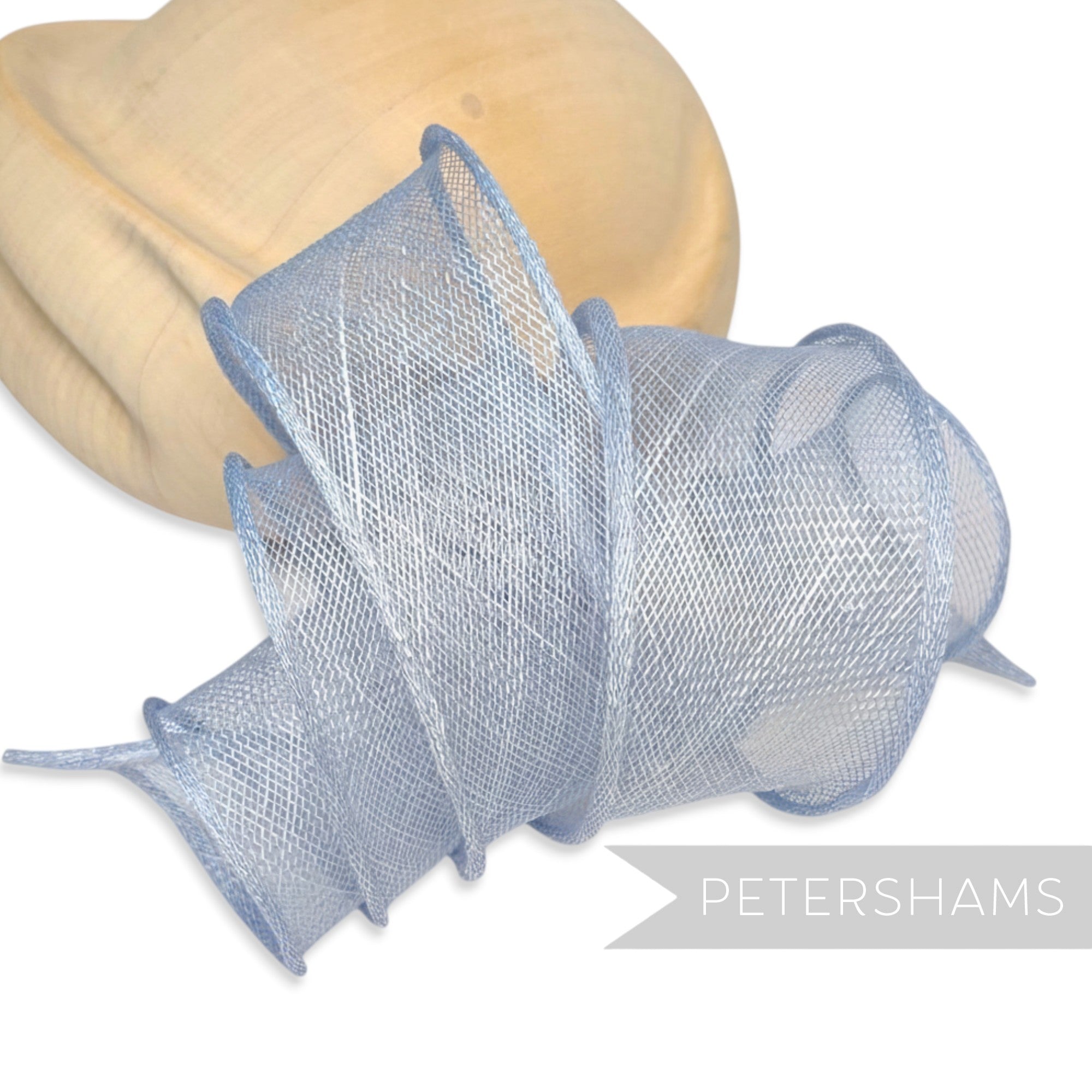 Hand Rolled Sinamay Ribbon Trim