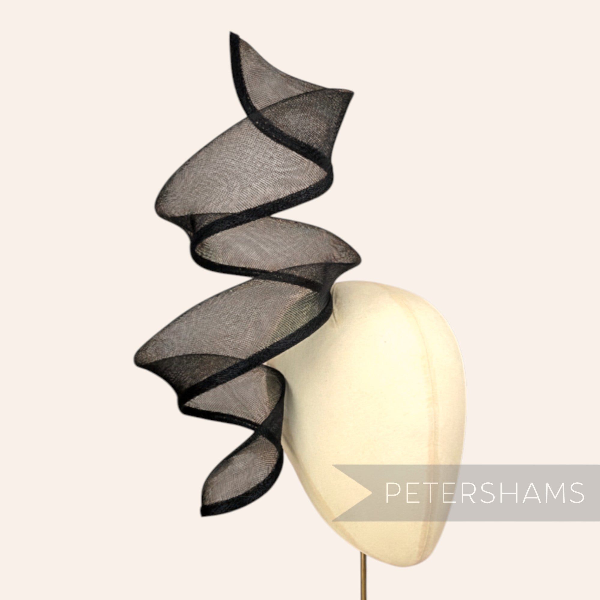 88cm Long Shapeable Crin and Sinamay Wired Hat Trim