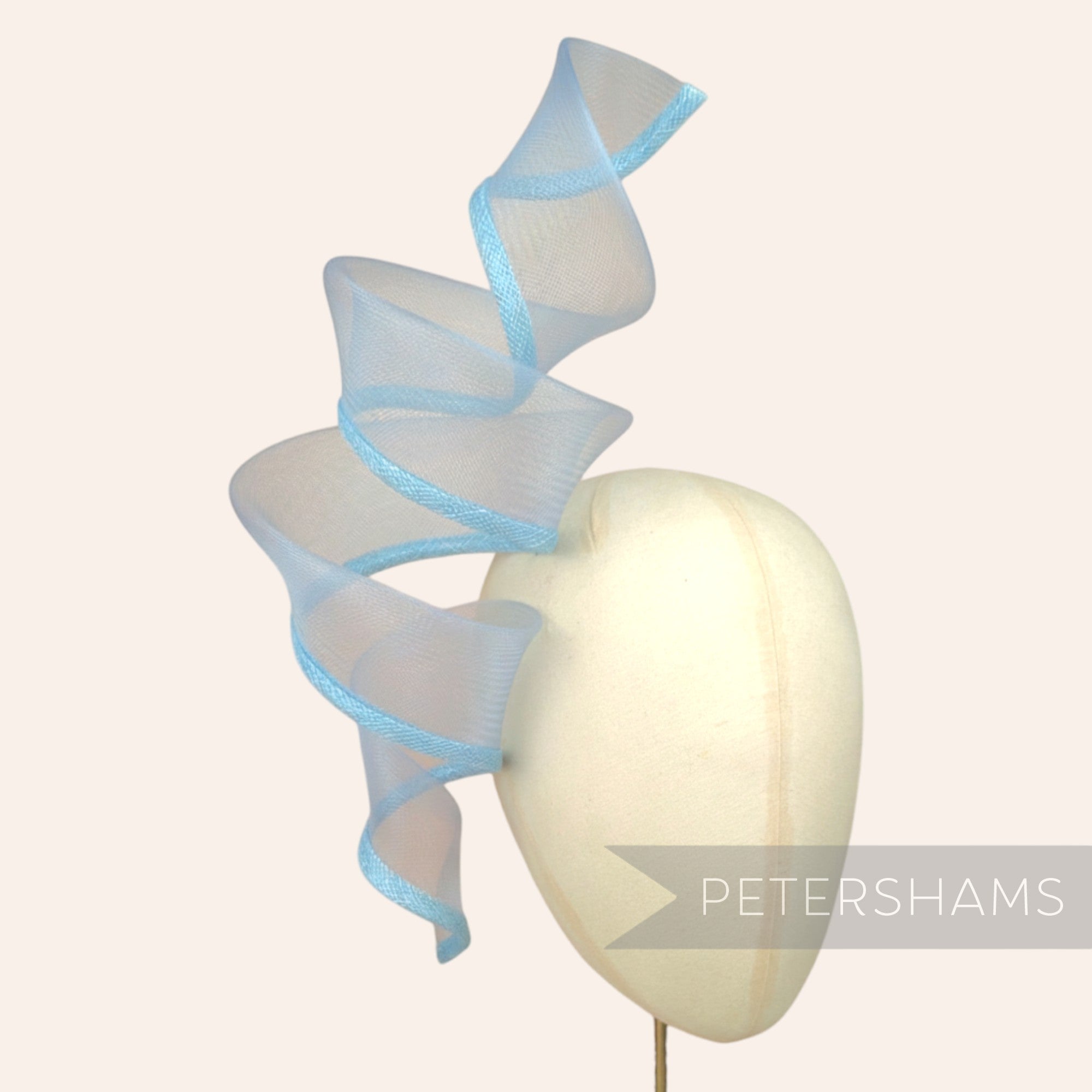 88cm Long Shapeable Crin and Sinamay Wired Hat Trim