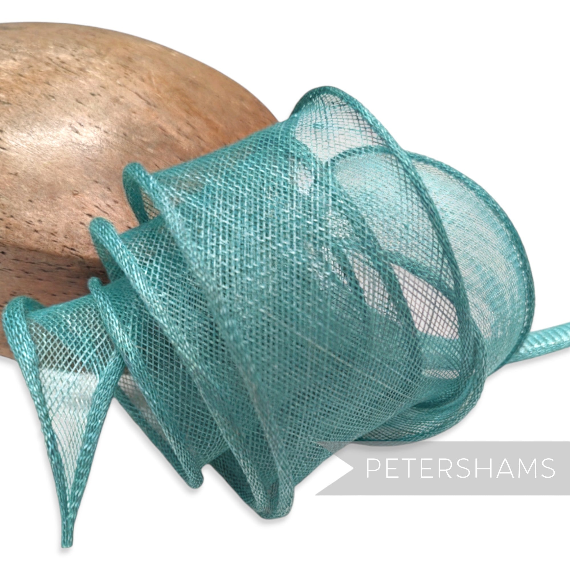 Hand Rolled Sinamay Ribbon Trim