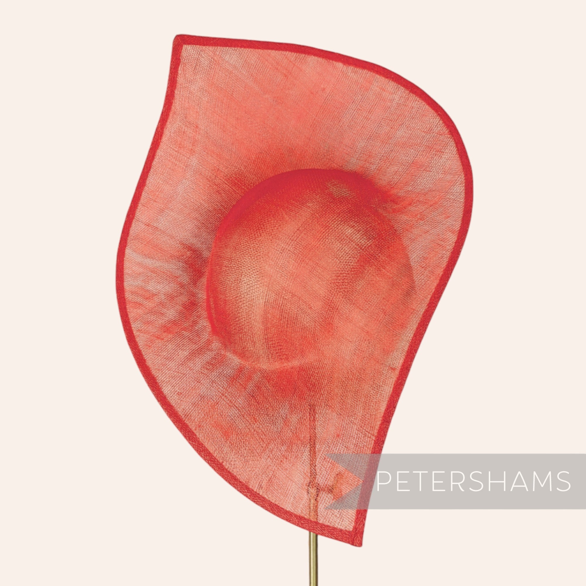 'Jackie' Double Pointed Sinamay Fascinator Hat Base