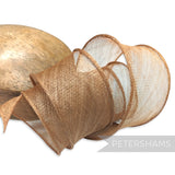 Hand Rolled Sinamay Ribbon Trim