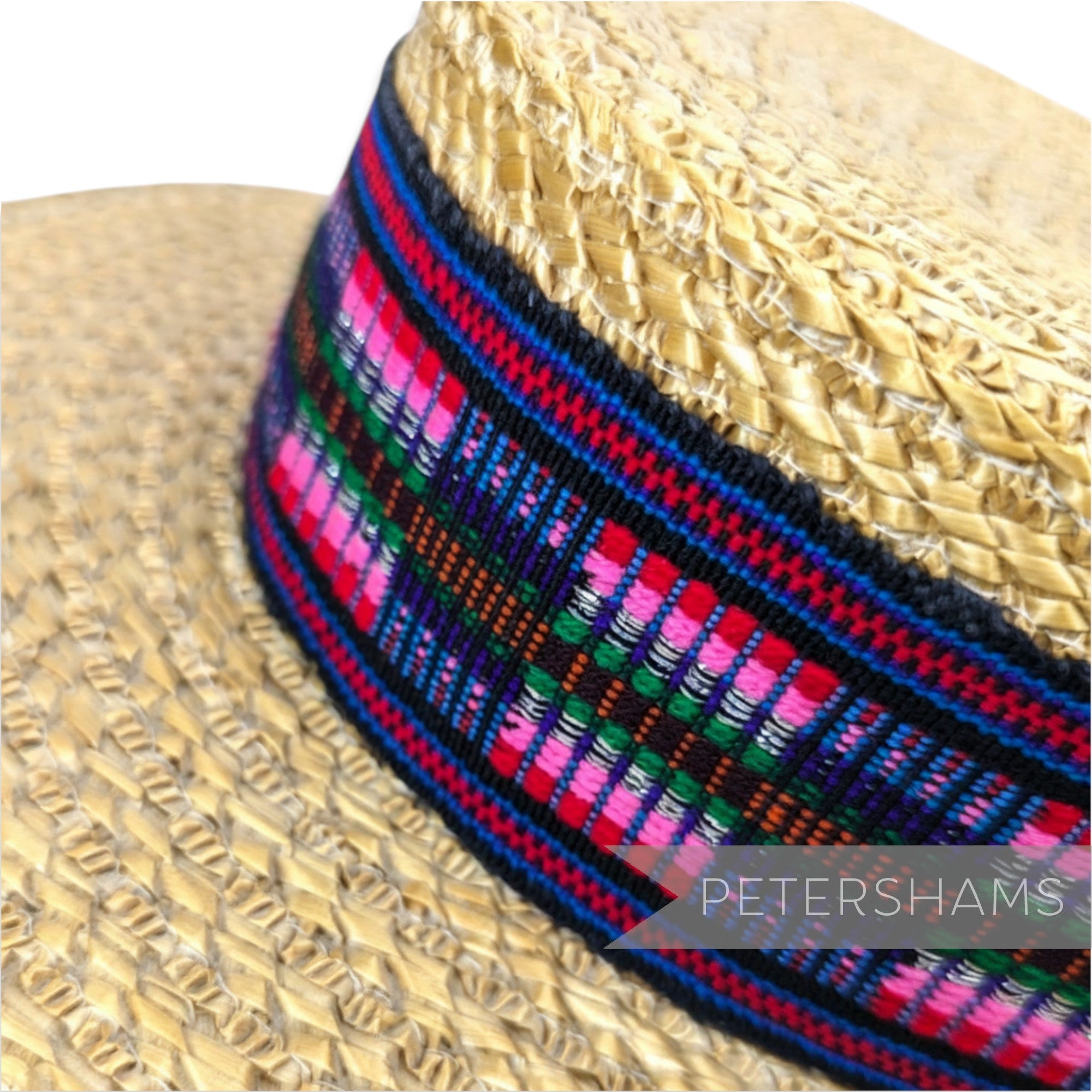 5cm Wide Woven Wool Millinery Hat Banding with Lurex - 2m