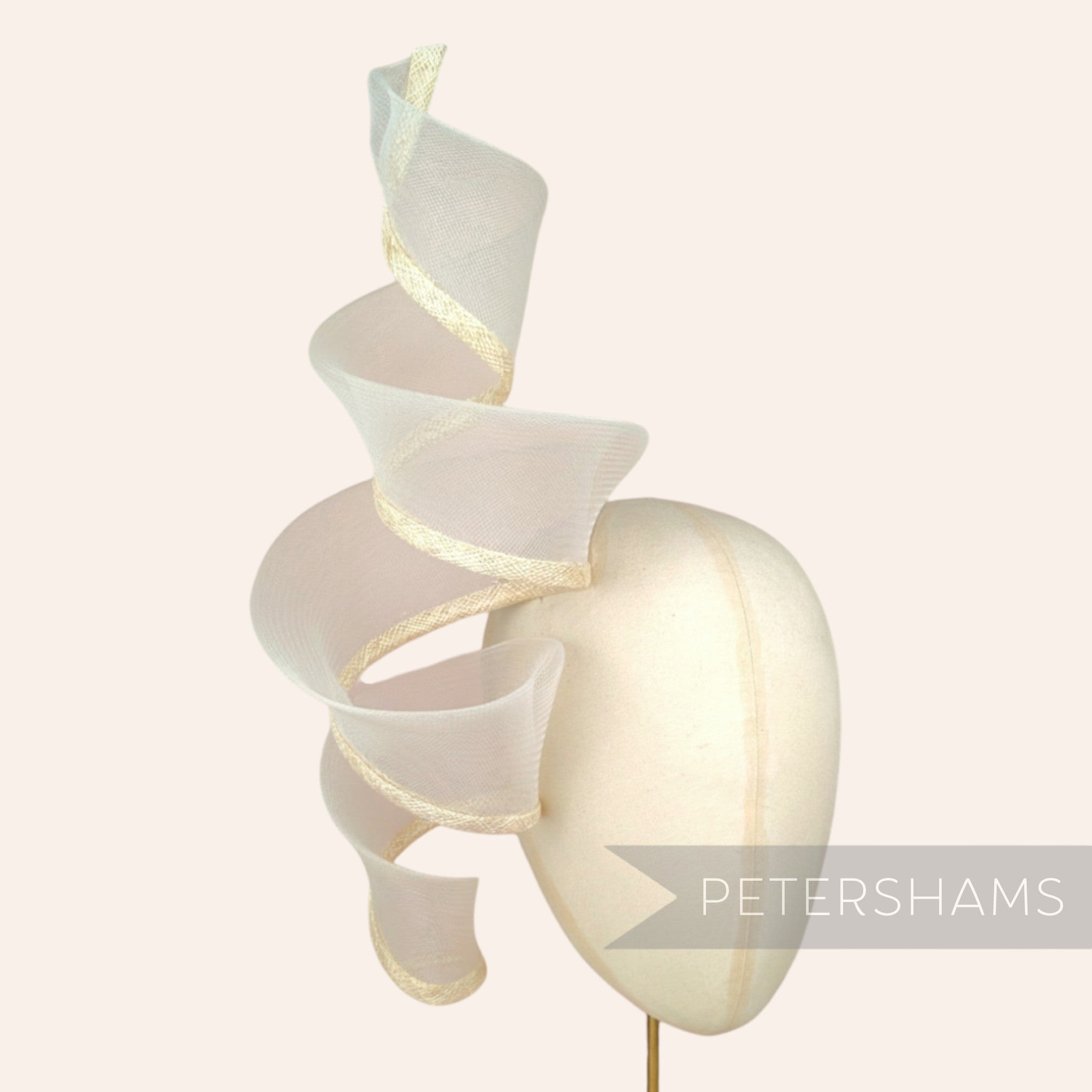 88cm Long Shapeable Crin and Sinamay Wired Hat Trim