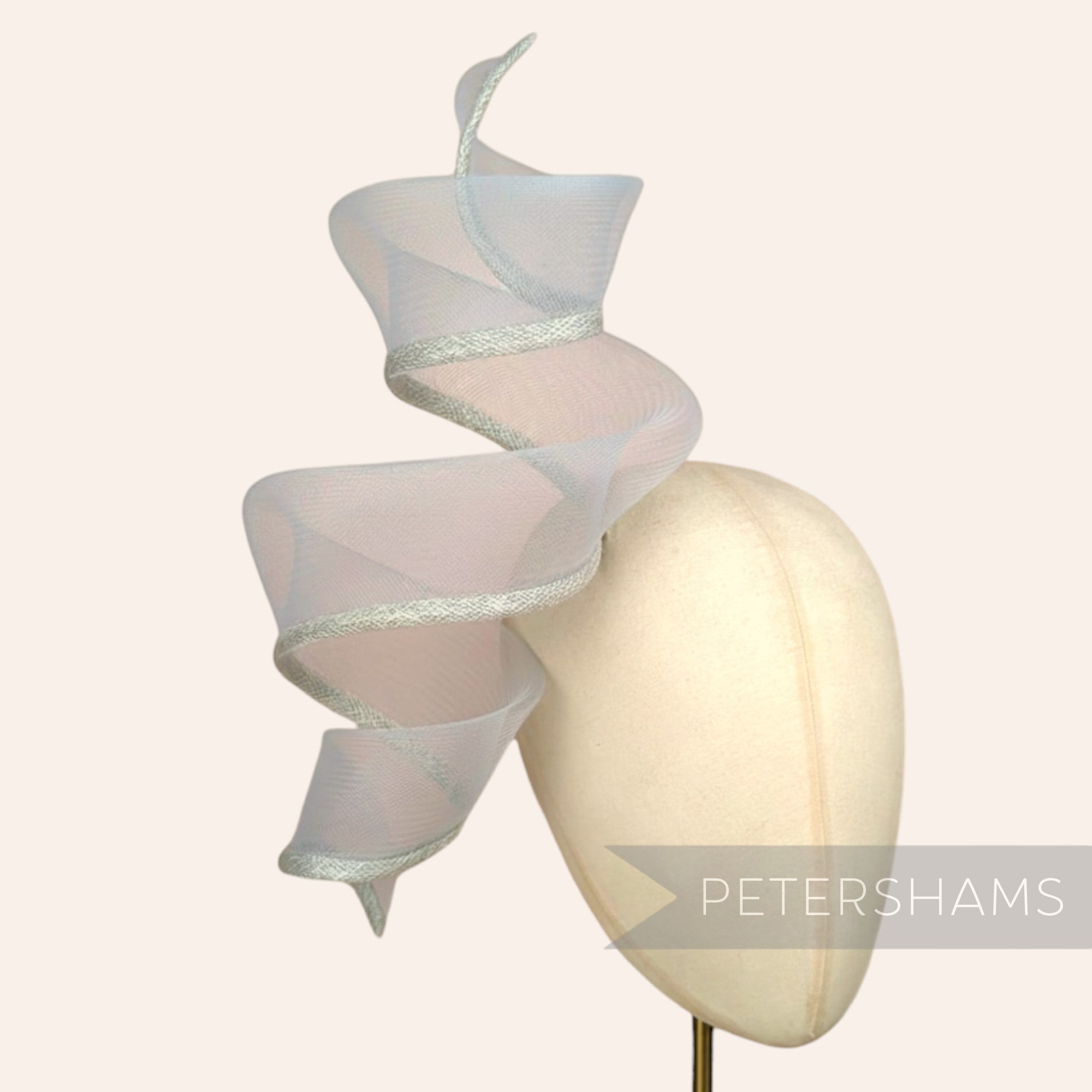 88cm Long Shapeable Crin and Sinamay Wired Hat Trim