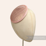 Metallic Lurex 13.5cm Round Sinamay Hat Base