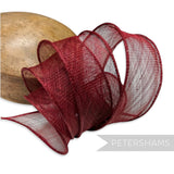 Hand Rolled Sinamay Ribbon Trim