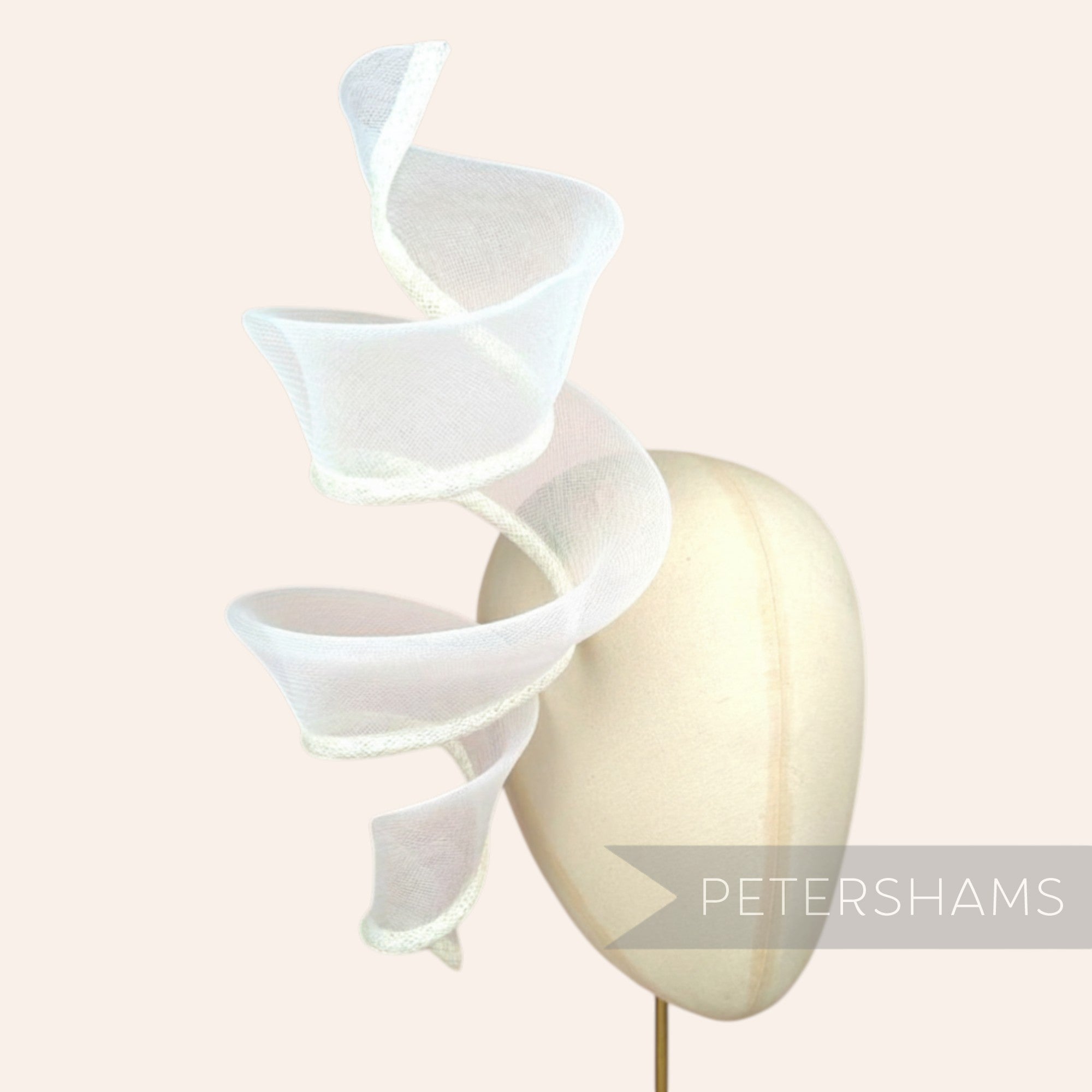 88cm Long Shapeable Crin and Sinamay Wired Hat Trim