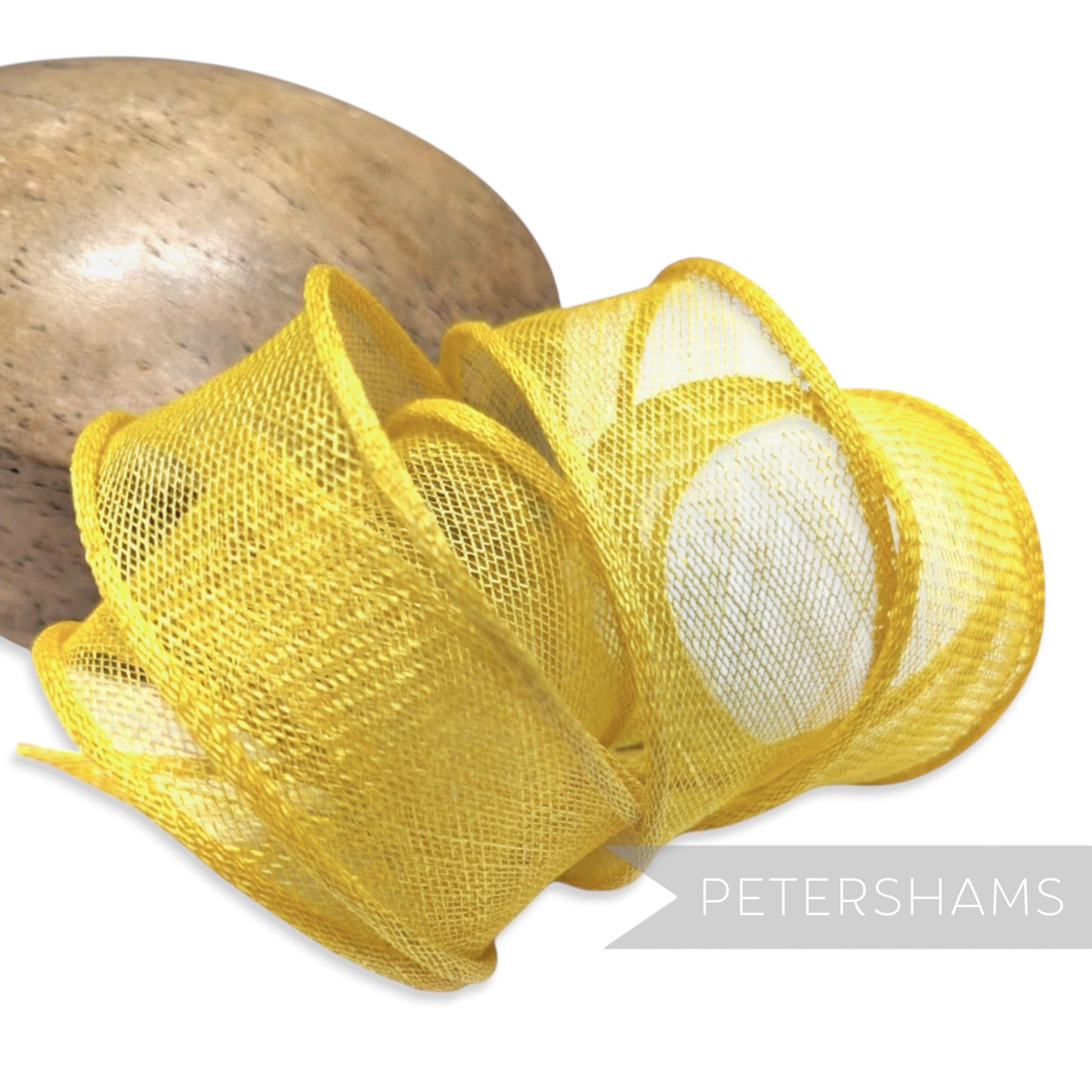 Hand Rolled Sinamay Ribbon Trim