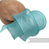 Hand Rolled Sinamay Ribbon Trim