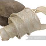 Hand Rolled Sinamay Ribbon Trim