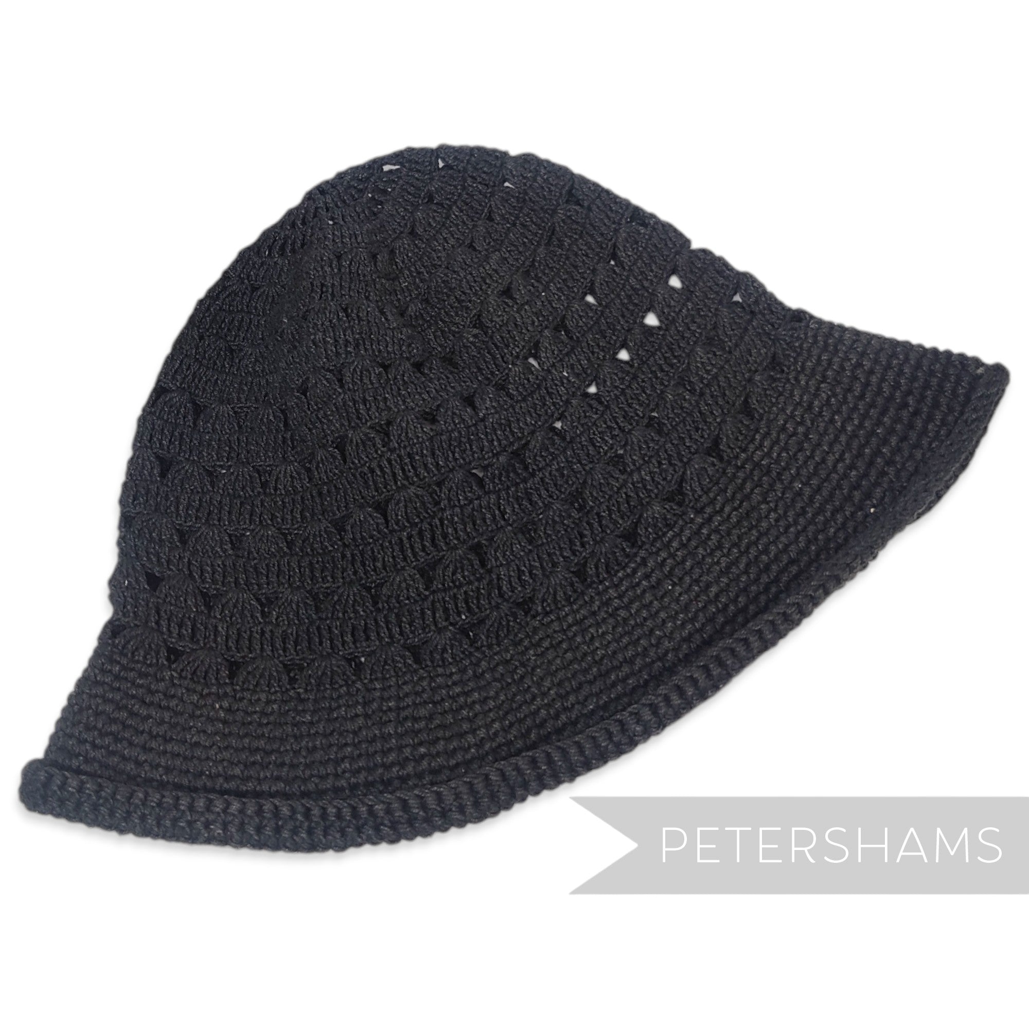 'Delila' Cotton Crochet Mini Flare Hat Body