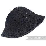 'Delila' Cotton Crochet Mini Flare Hat Body