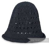 'Delila' Cotton Crochet Mini Flare Hat Body