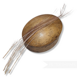 Extra Burnt & Dyed Peacock Swords - Pack of 5