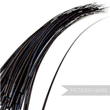 Stripped Ostrich Quill Feather
