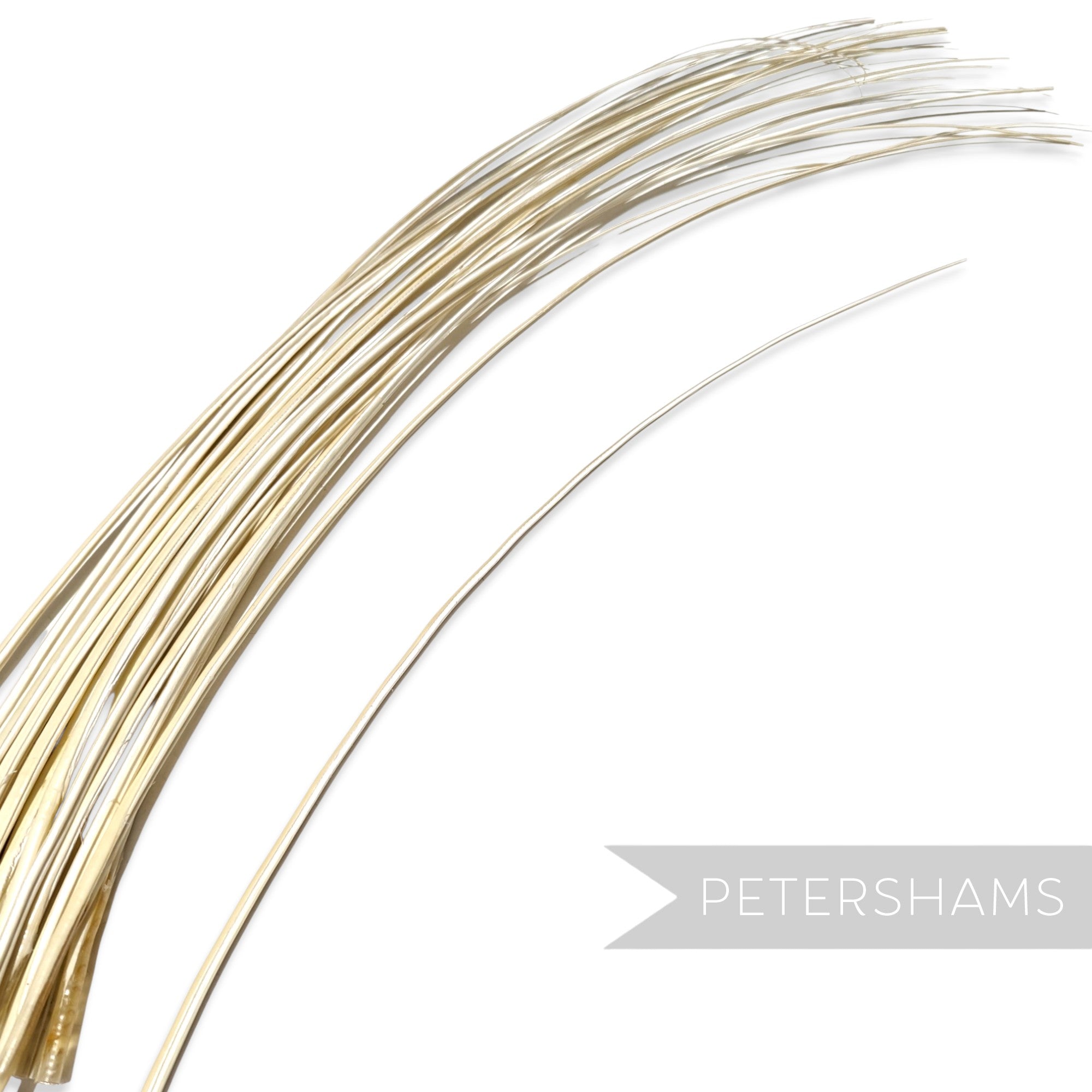 Stripped Ostrich Quill Feather