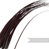 Stripped Ostrich Quill Feather