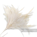 Fluffy Hackle & Goose Biot Feather Mount