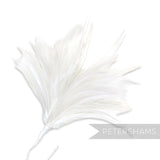 Fluffy Hackle & Goose Biot Feather Mount