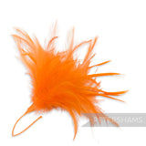 Fluffy Hackle & Goose Biot Feather Mount