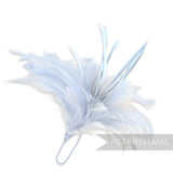 Fluffy Hackle & Goose Biot Feather Mount