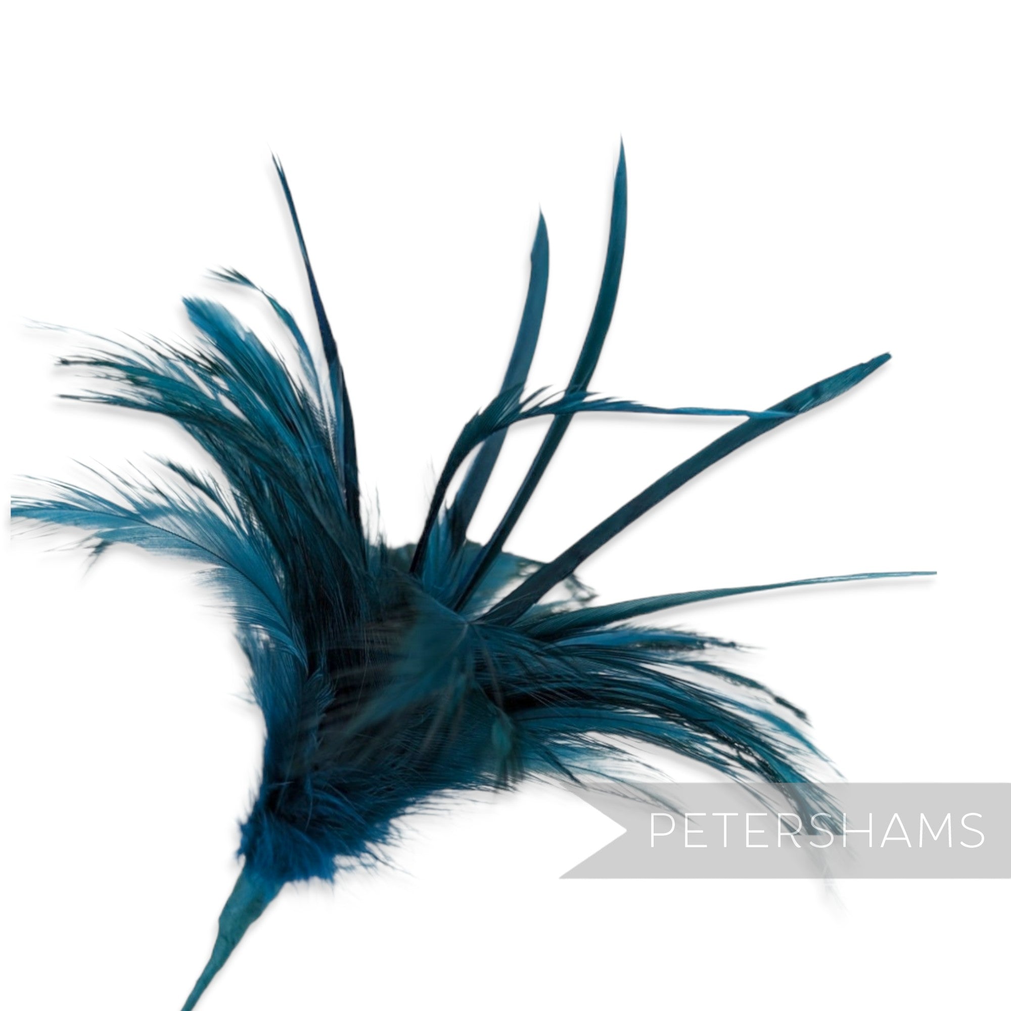 Fluffy Hackle & Goose Biot Feather Mount