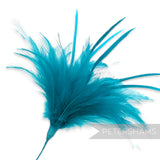 Fluffy Hackle & Goose Biot Feather Mount