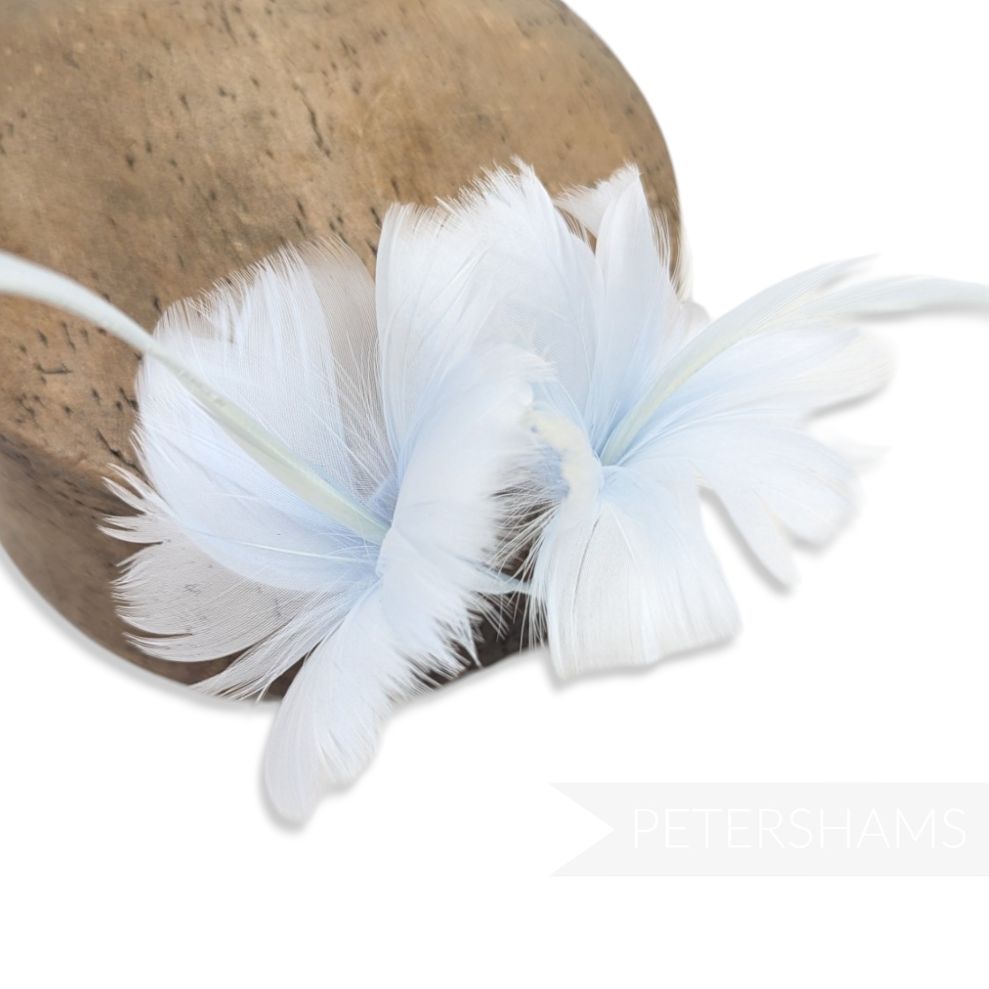 Petite Double Goose Feather Flower