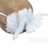 Petite Double Goose Feather Flower