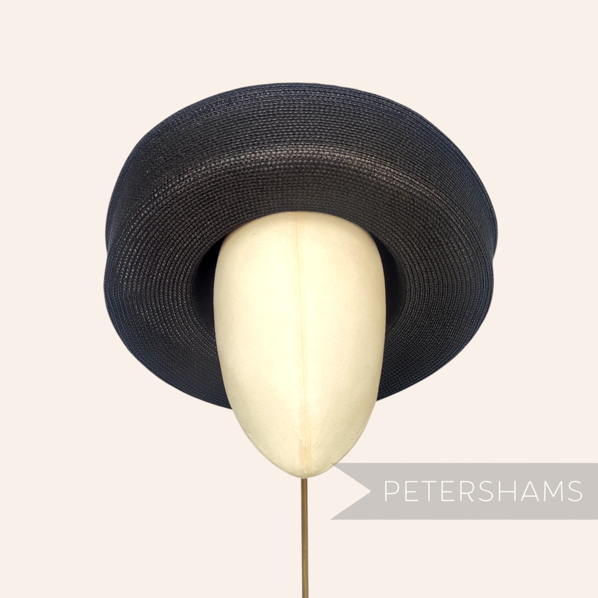 Large Brimmed Polybraid Sailor Hat Form