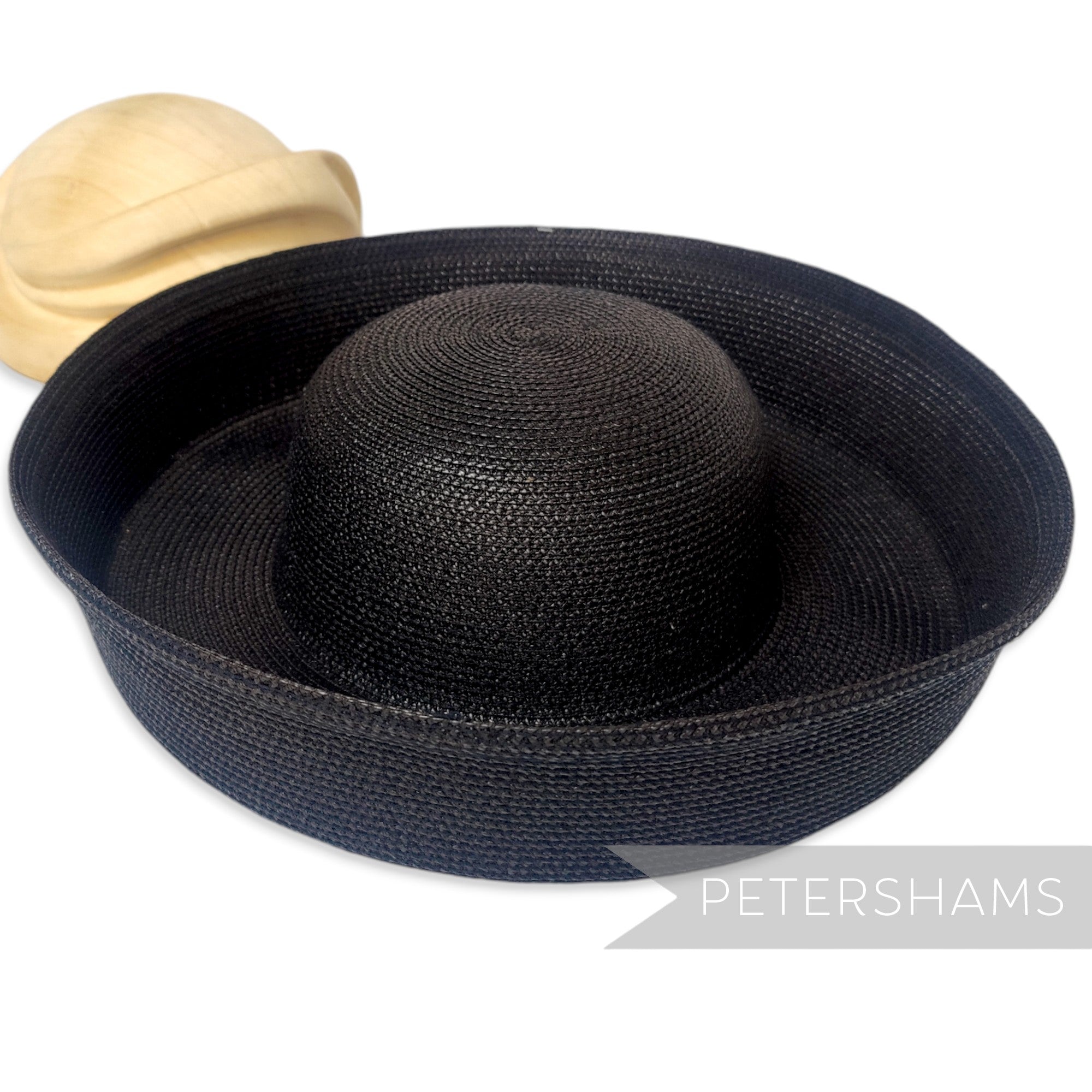 Large Brimmed Polybraid Sailor Hat Form
