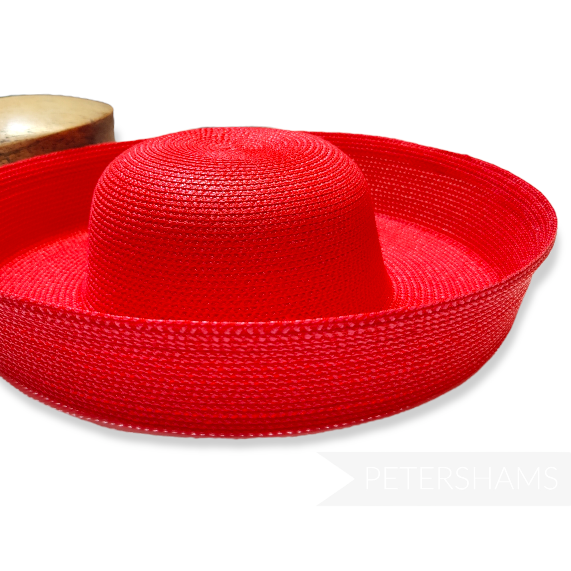 Large Brimmed Polybraid Sailor Hat Form