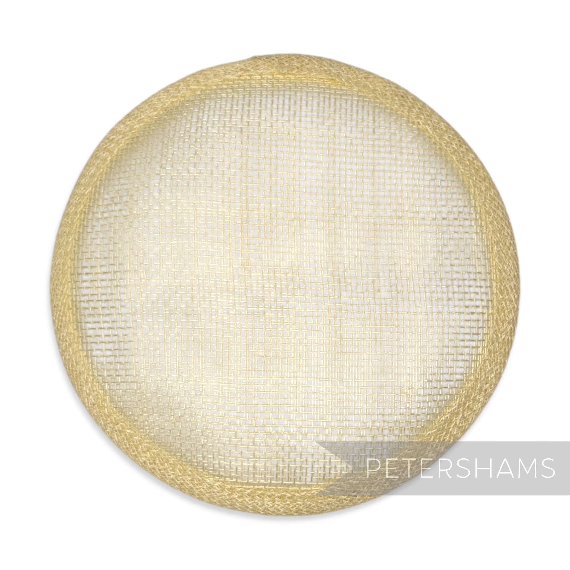 13.5cm Round Sinamay Hat Base