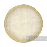 13.5cm Round Sinamay Hat Base